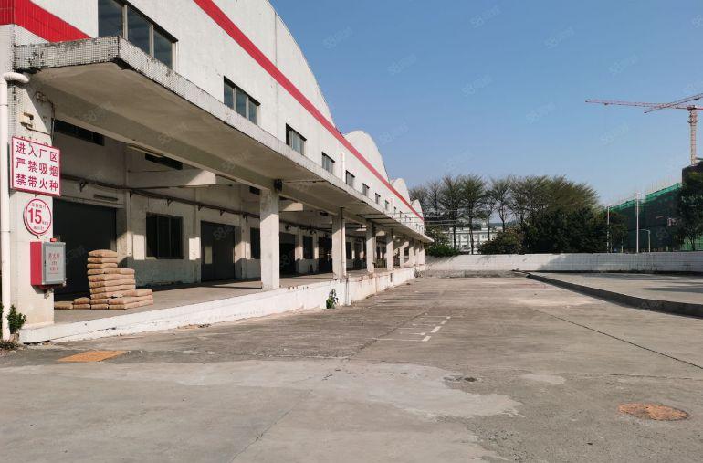 沥林镇带卸货平台厂房出租，滴水12米单一层厂房，可做物流运输