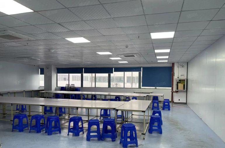 陈江高新区精装厂房楼上有红本工业厂房大小面积分租500平起