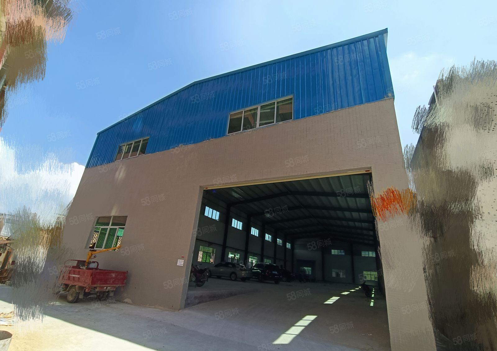 僮桥新出单一层钢构1500平滴水8米，中间无柱子，利用率高！