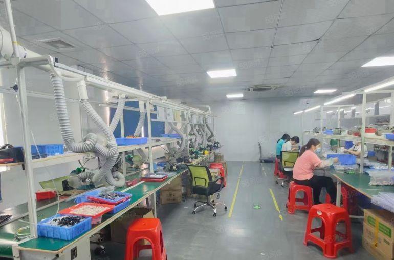 虎门南栅工业园楼上精装修2000平厂房出租办公电子设备加工