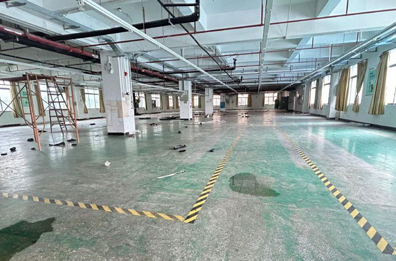 虎门独院厂房出租带现成水电装修空地可进出大车 实际面积出租