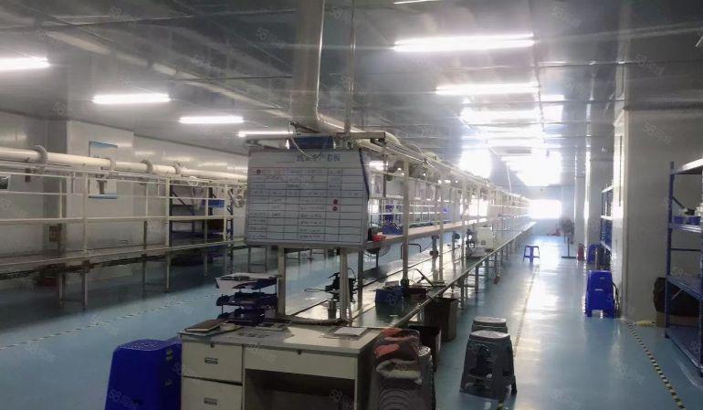 虎门镇南柵附近楼上现成无尘车车间出租，豪华装修办公室