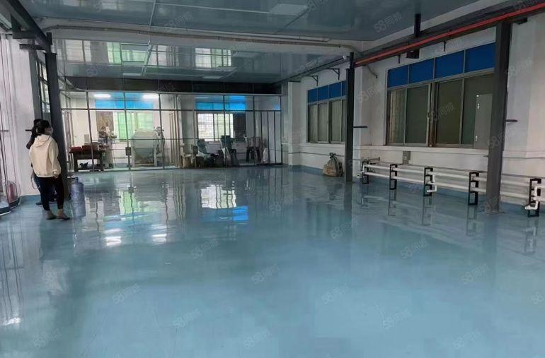 新现空出重工业厂房，高度六米有航车，一楼精装修1200平