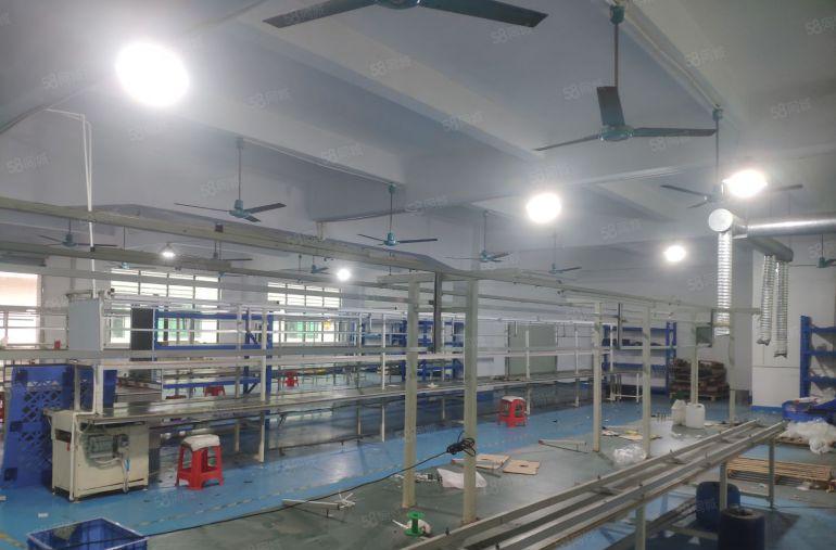 长安沙头新空出二楼800平现成装修接线低价厂房出租