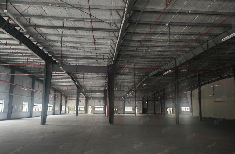 长安2000平单一层标准钢结构厂房出租带装修空地大大小可分租