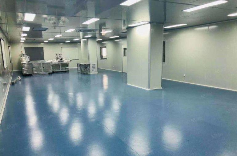 厂房出租1200平方，标准工业园区消防证件齐全，精装无尘车间