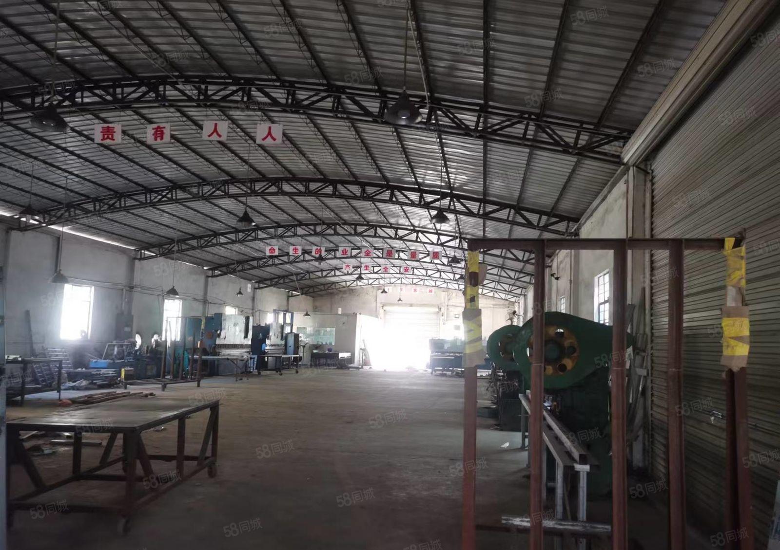 常平上坑单一层钢构独院厂房出租低价滴水8米2500平方无居民