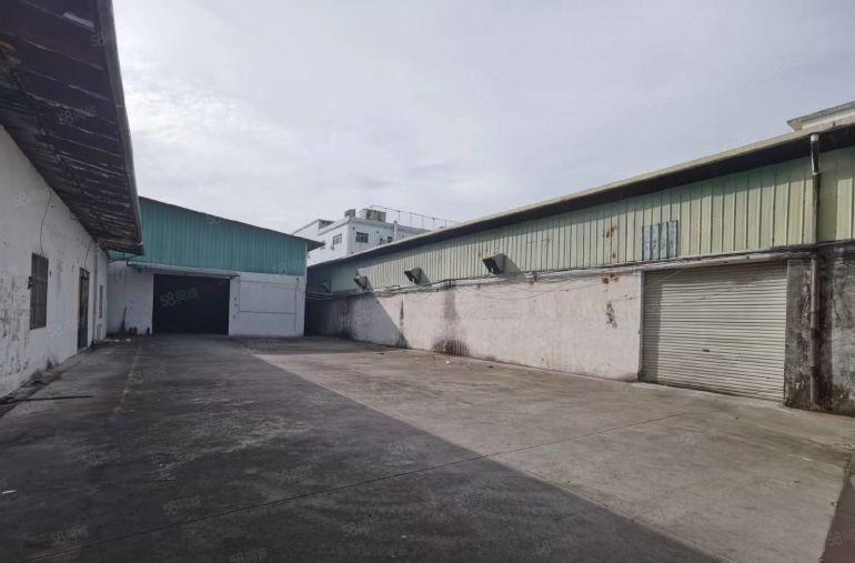 常平土塘单一层钢构滴水8米装修无居民小独院厂房招租3000平