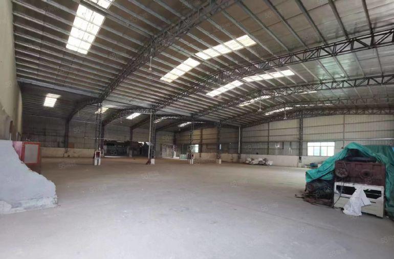 常平袁山贝单一层钢结构厂房分租低价1000平可分租2家空地大