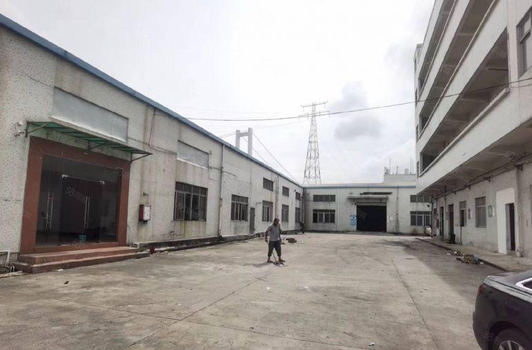 原房东0公摊独门独院钢构4300平厂房仓库低价出租独立变压器