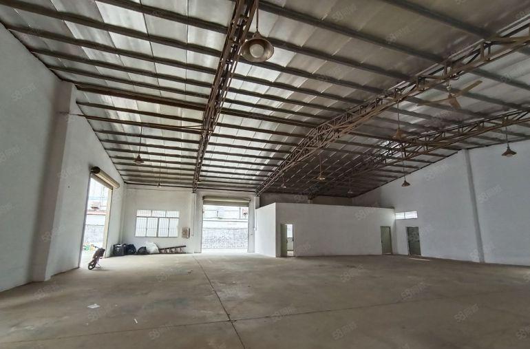 塘厦清湖头原房东钢构厂房仓库800平出租，滴水7米现成办公室