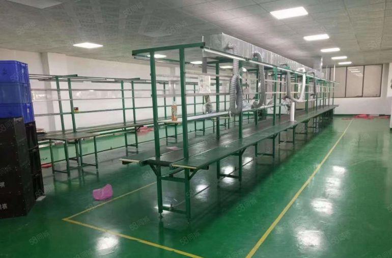 塘厦速路口精装2楼1400平出租，前台，办公室，仓库配套齐全