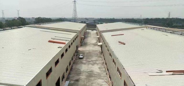 塘厦科苑城全新钢构2850平方，滴水8米可架行吊重工业厂房