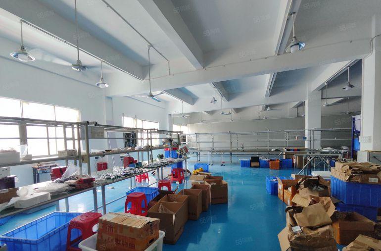 塘厦田心精装修楼上厂房仓库出租 全新地坪漆 形象好 水电齐全