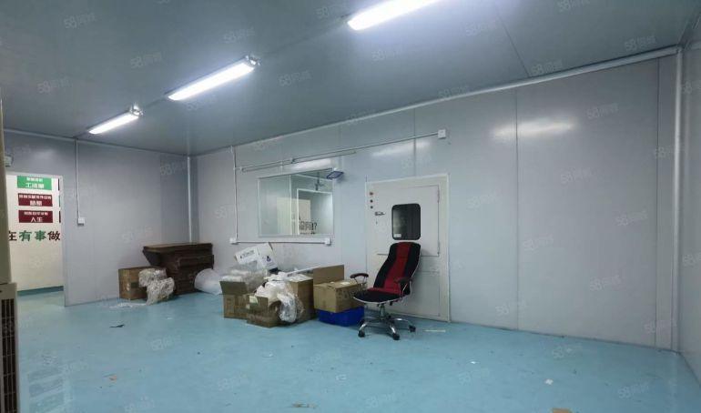 石鼓工业区楼上无尘厂房750平，办公室水电全无转让费低价出租