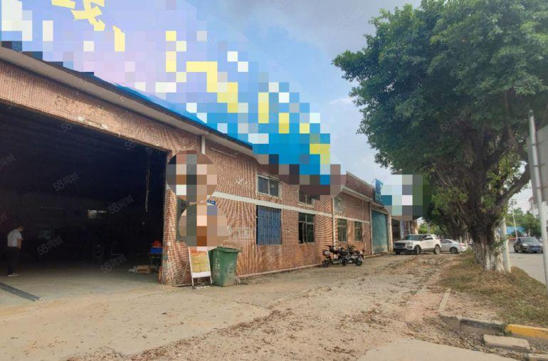 主干道边钢结构厂房1800平招租  可分租