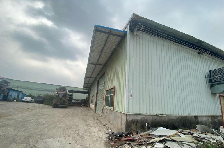 寮步低价厂房出租单一层钢结构7.5米高度1200平方空地大