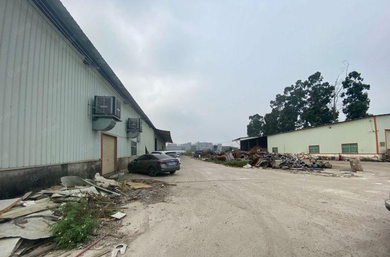 寮步低价厂房出租单一层钢结构7.5米高度1200平方空地大