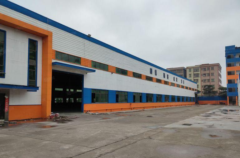 寮步10米高钢构独院11000平米单一层厂房低价出租有牛腿