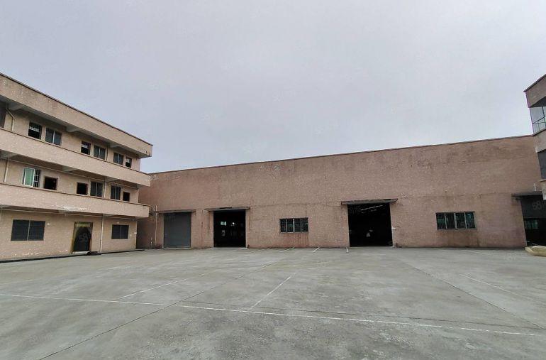 万江独院1500平单一层钢构厂房口罩机厂房低价出租滴水8米