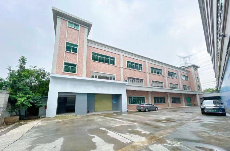万江小享独院8800平三层标准厂房出租水电齐全带精装修院子大