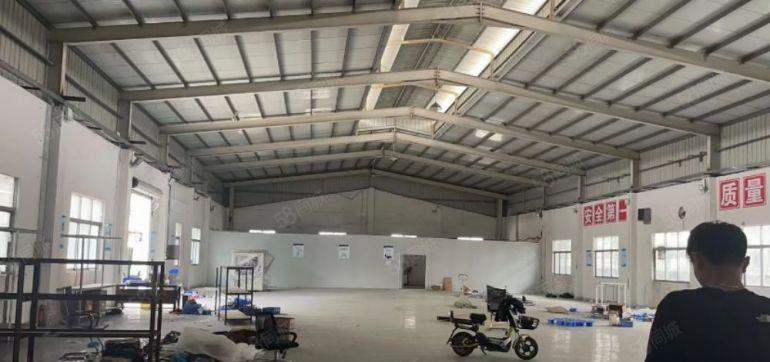 大朗新空漂亮砖墙钢构一楼1500方高7米仓库厂房出租可进大车