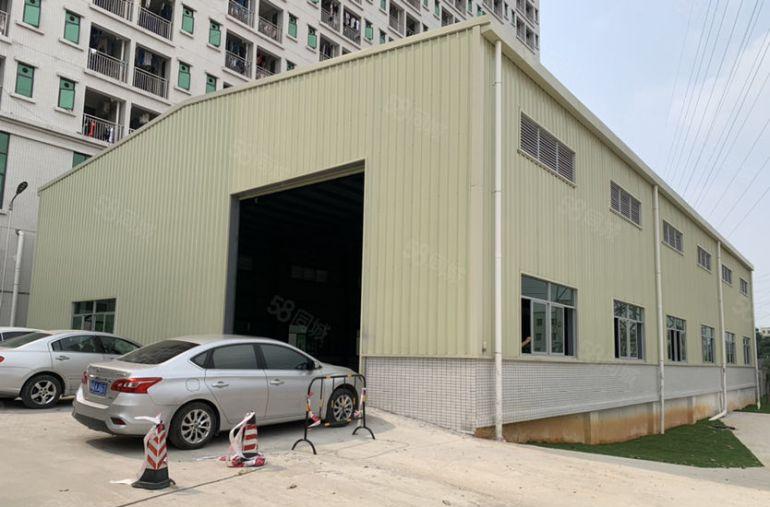 大朗全新钢构厂房1400平，电400进出方便，价格低