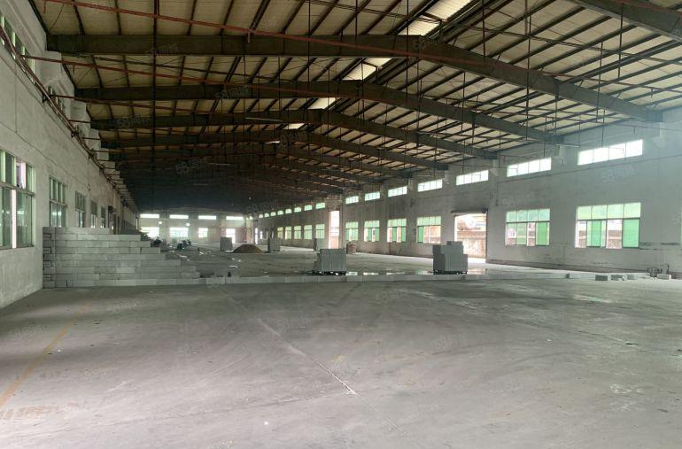 大岭山大塘村高大上工业园滴水8米砖墙到顶钢构2500平