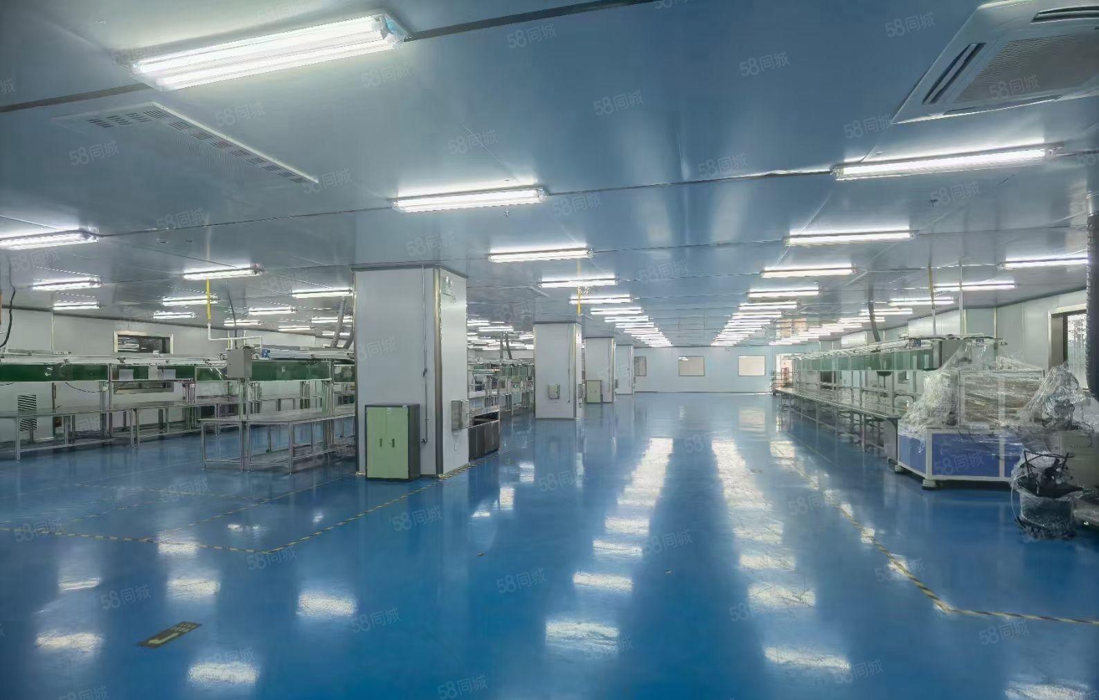 大岭山镇楼上新出无尘车间1500平低价厂房出租，办公室精装