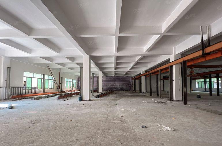 大岭山厚大路旁 独门独院厂房出租 分租一楼1800平 带航车