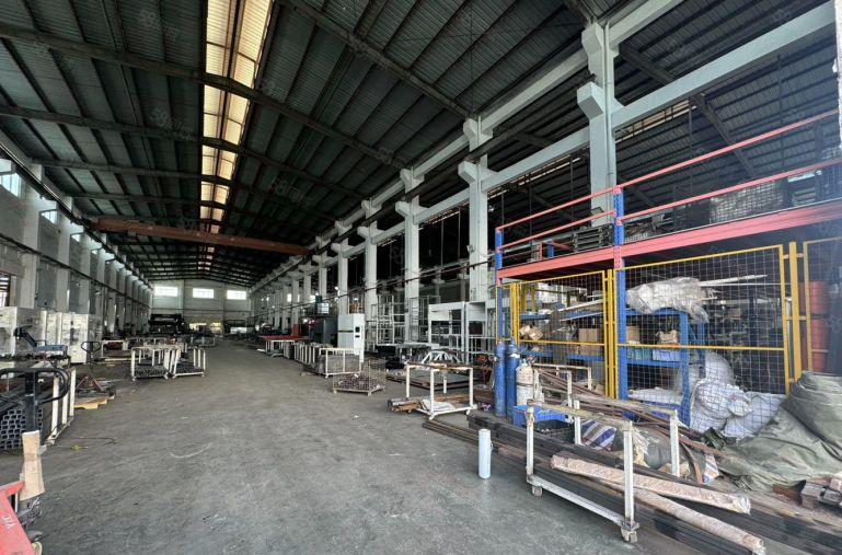 大岭山镇滴水11钢构出租，形象好空地大可进拖车，工业用地