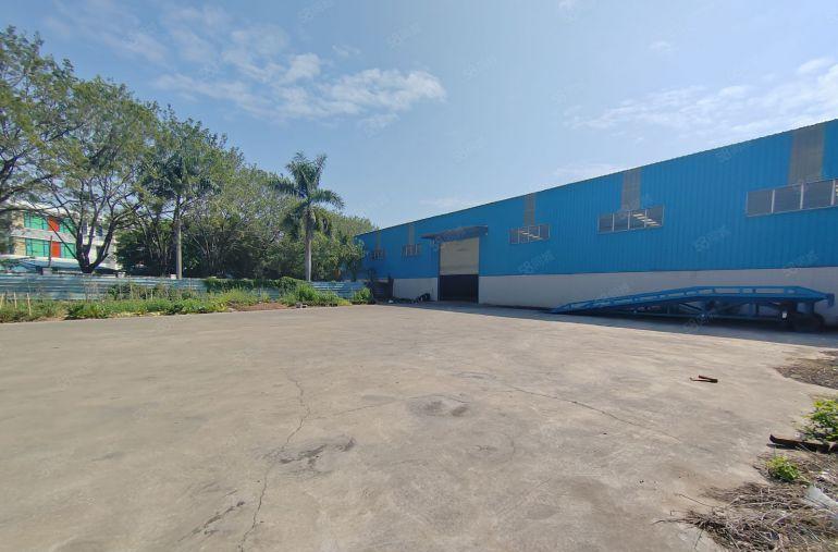 横沥新出原房东独院靠山厂房，可做污染空地大好进出挂车钣金塑料