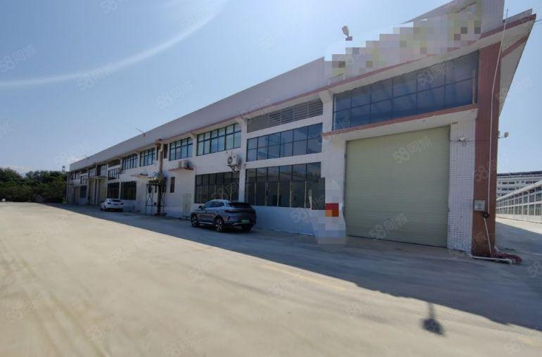 中堂镇万江望牛墩镇独院单一层厂房出租，水电齐全，可以分租