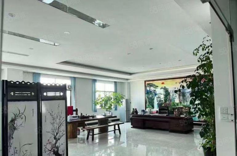 豪华装修办公室二楼1300平带地坪漆形象好低价出租