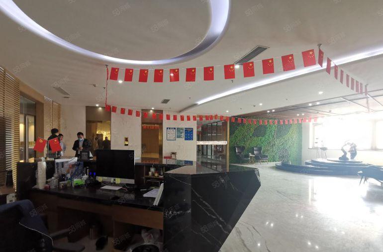 福永高薪区原房东工业园1000平豪华精装修带家具整层厂房出租