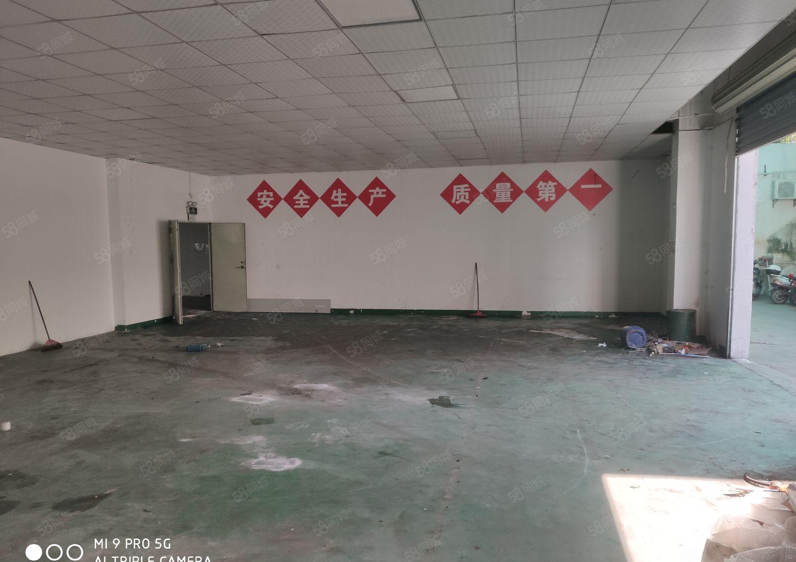 西乡洲石路边工业区一楼800平米带装修厂房出租