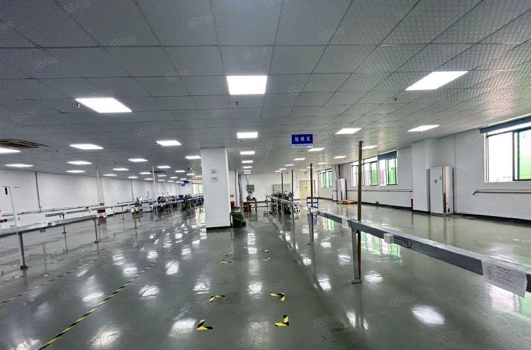 福永桥头地铁3000平精装修低价厂房出租仓库分租高新桃花园区