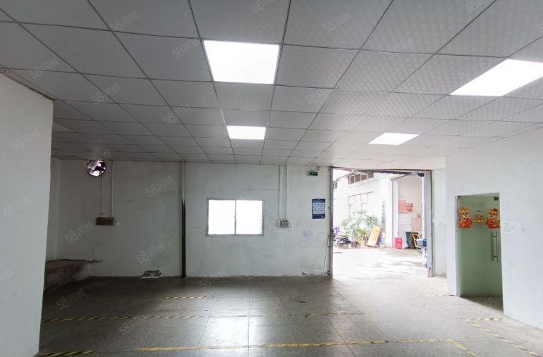 西乡黄田107国道，一楼带装修150平厂房仓库出租，水电到位