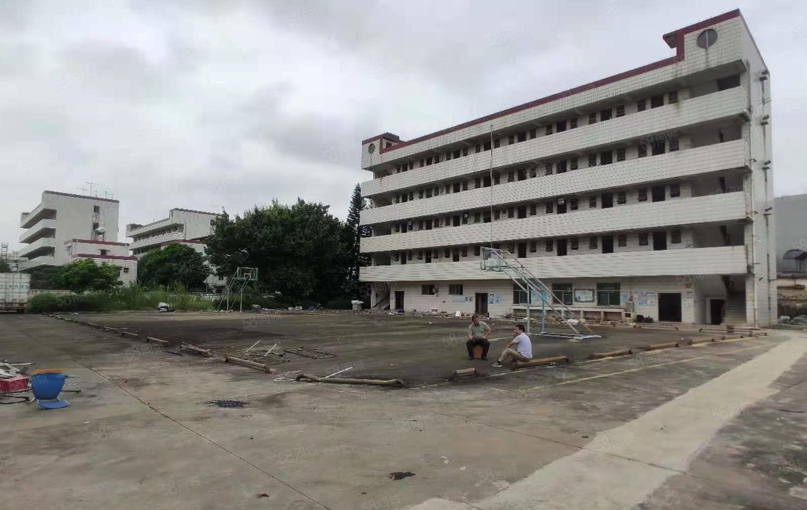 松岗罗田双高速出口附近一手房东红本独院厂房4万平大小分租