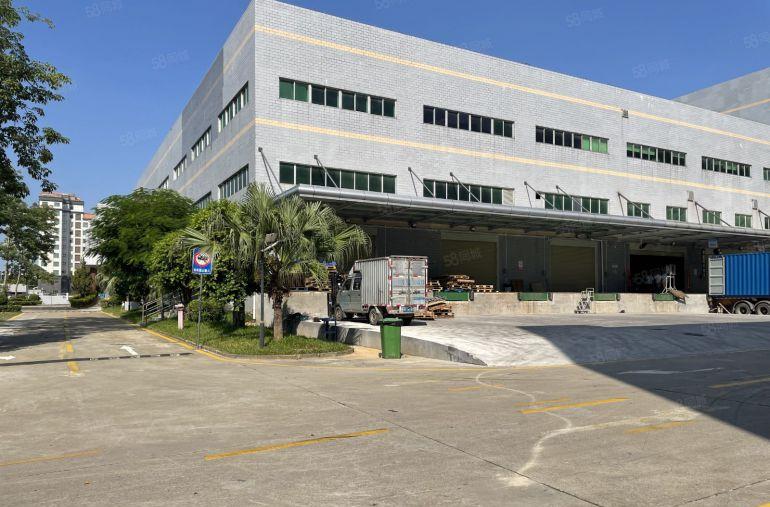 沙井马安山原房东一楼300平方起租仓库厂房超大空地带卸货平台