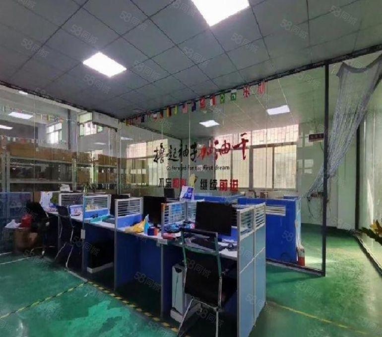 沙井万丰大王山大型工业园原房东整层1700平，精装修无转让费