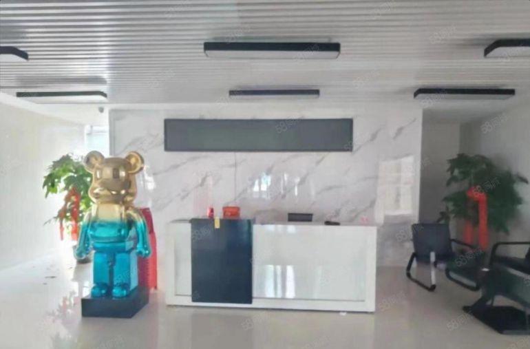 福永地铁口楼上700平精装厂房出租大气前台四面采光无公摊