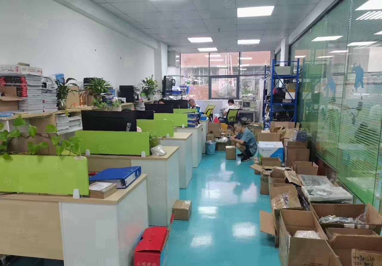 福永凤凰，107国道边厂房出租，高大上环境园区，楼上1150