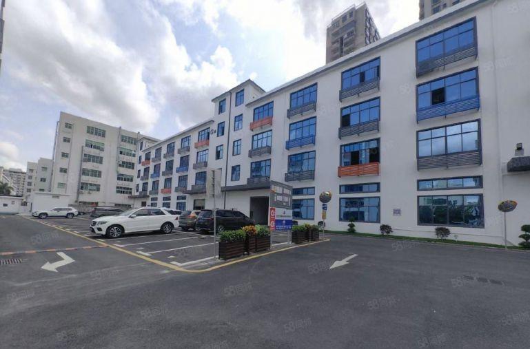 石岩创意园出租1200平带装修原房东整层一楼厂房出租转租