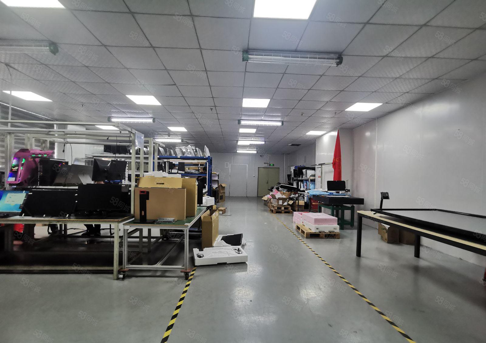 光明高新园区楼上精装修标准厂房2240平厂房出租带卸货平台