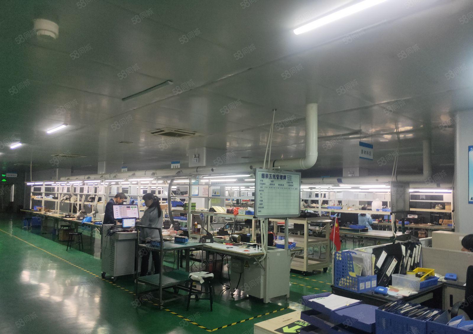 沙井松福大道旁边共和工业园区独门独院13层6000平方出租