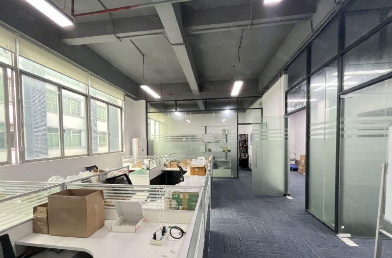 福永地铁站工业园区精装修400平厂房出租电商仓库小面积原房东