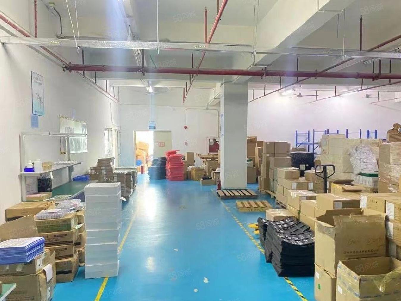 松岗沙浦楼上1750平 精装修 厂房出租