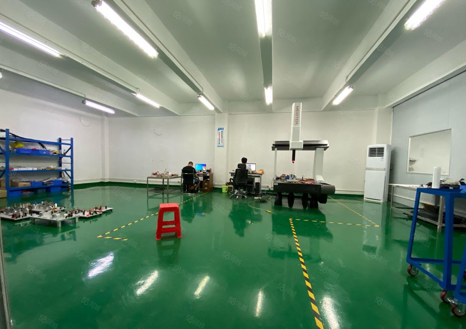 沙井后亭地铁口后亭工业园区楼上900平精装修厂房出租