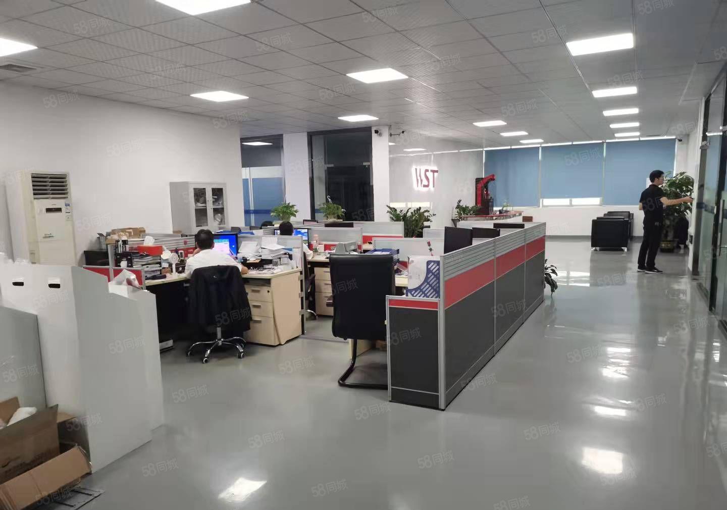 福永塘尾大型园区原房东独立整层1050平带装修厂房出租